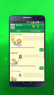 GEOzvit android App screenshot 9